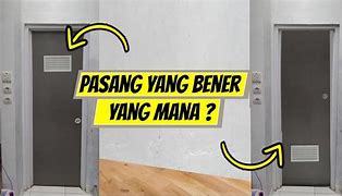 Cara Memasang Slot Pintu Bulat Kamar Mandi Minimalis Modern